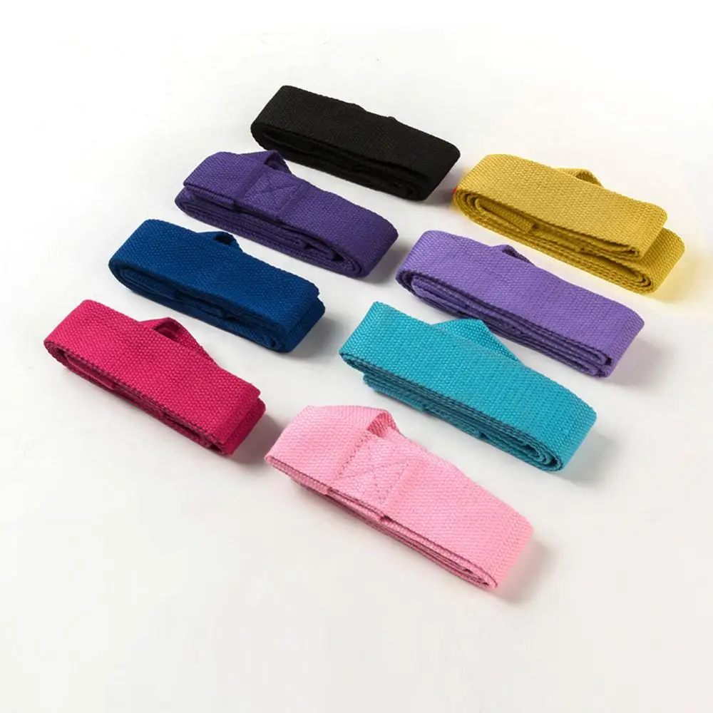 Premium Adjustable Elastic Yoga Mat Strap - Comfortable Sports Sling and Fitness Stretch Belt