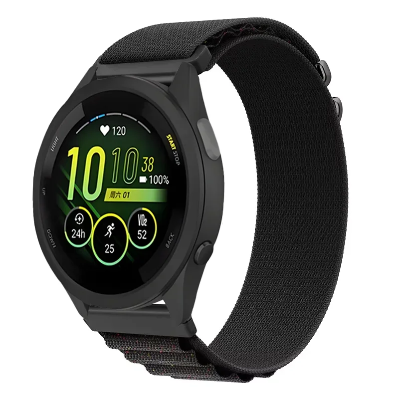 Nylon Loop Strap - Comfortable Wristband, 22mm/20mm