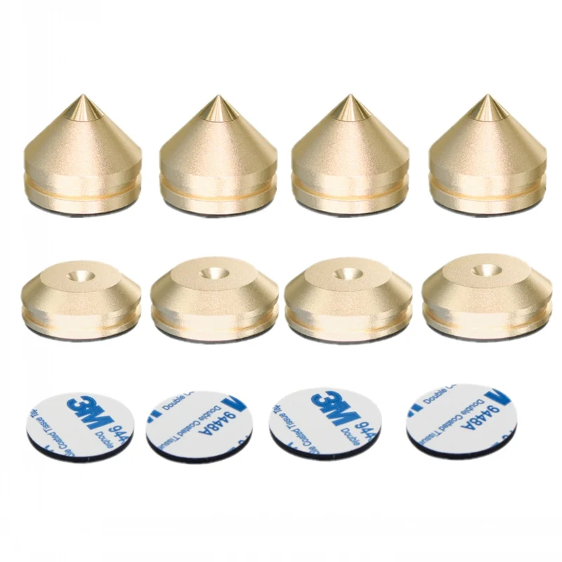 Speaker Stand Feet Foot Pad Aluminium Alloy Metal Spikes