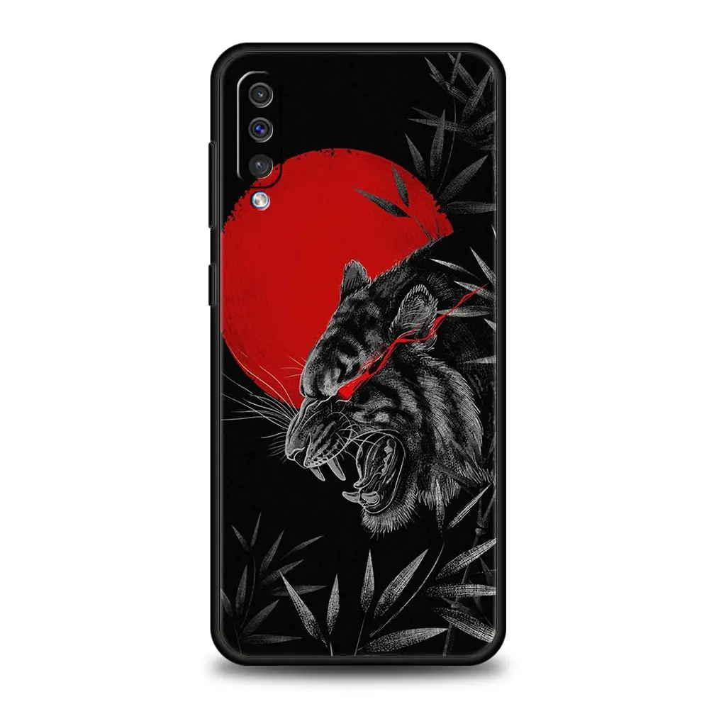 Dragon Tiger Silicone Phone Case Cover