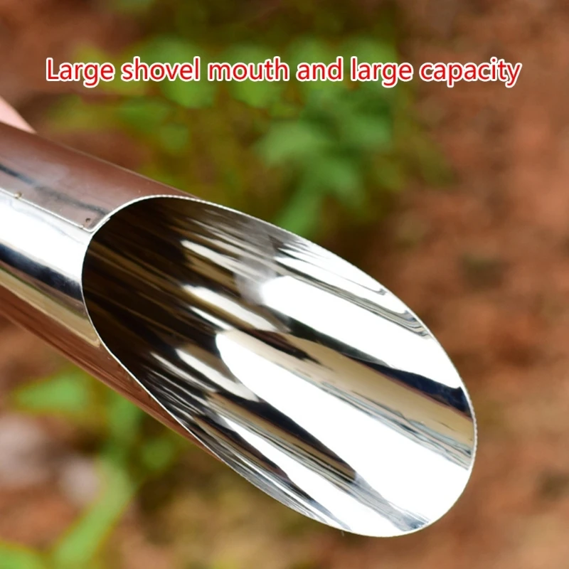 Bonsais Soil Scoops Stainless Steel Garden Hand Soil Scooper Professional Garden 4