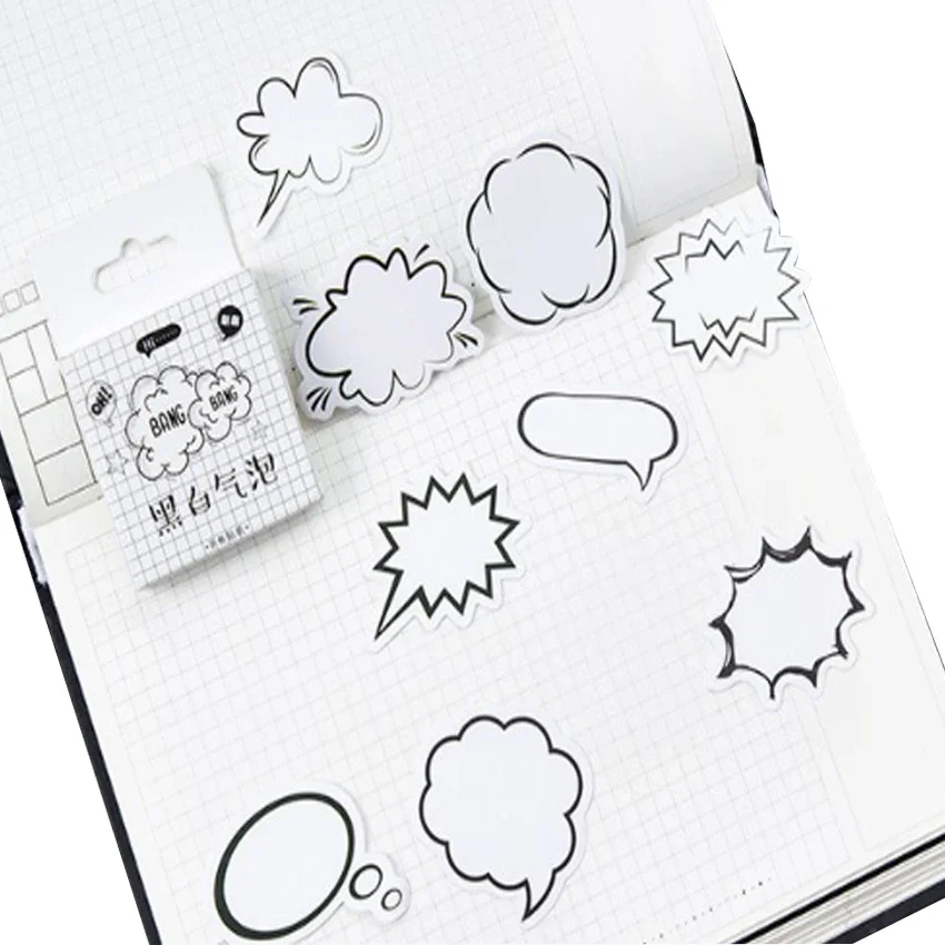 

45 шт./упаковка, декоративные наклейки для блокнотов