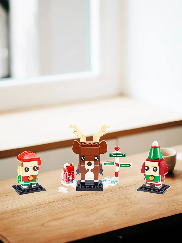 Elf Brickheadz 40353 Reindeer Elf And Elfie Lego LEGO 40353