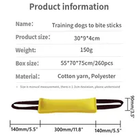 Dog Tug Toy Jute Bite Pillow Durable Training Equipment Interactive Training Toys For Large And Small Dogs 2
