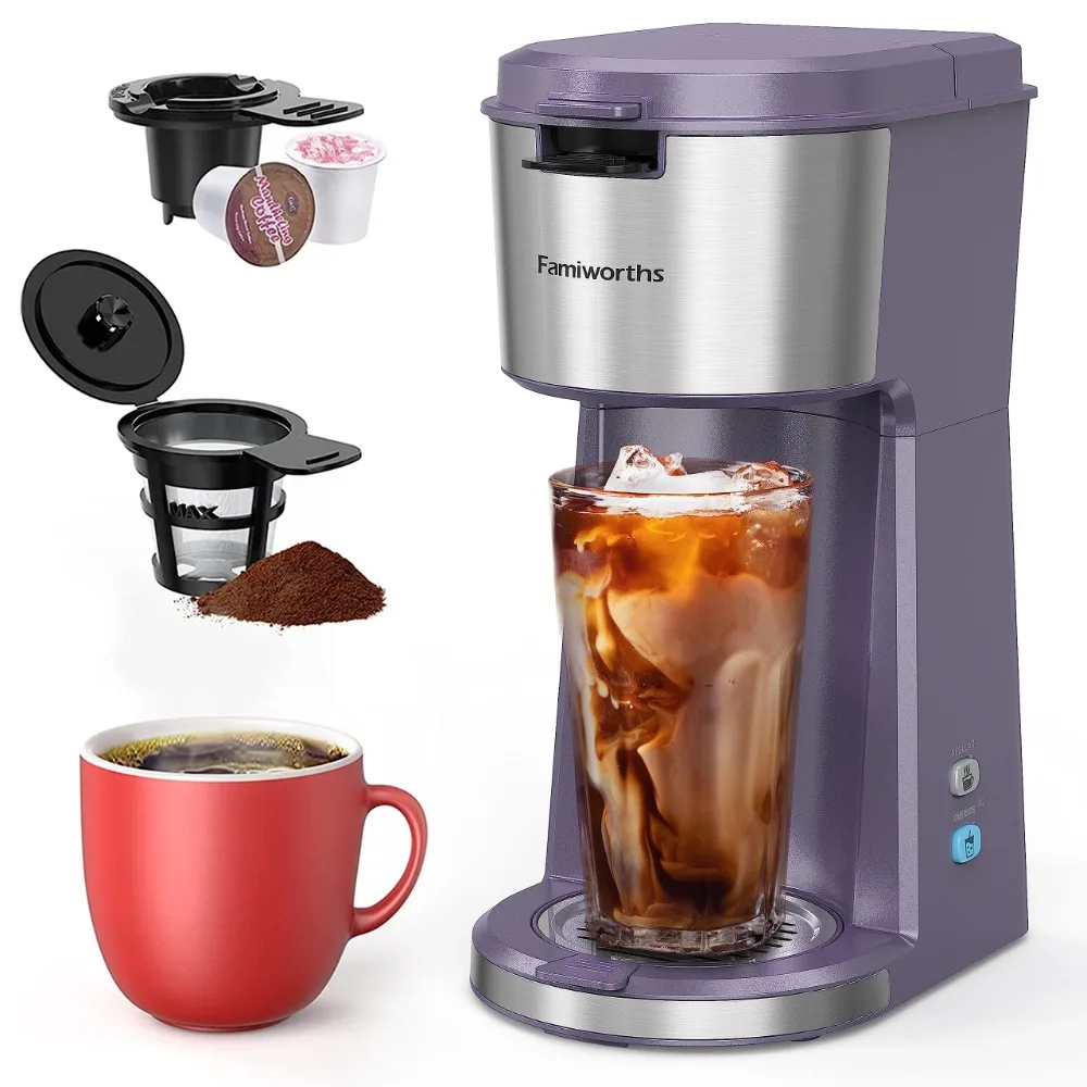

2023 New Hot and Cold Coffee Maker Single Serve for K Cup