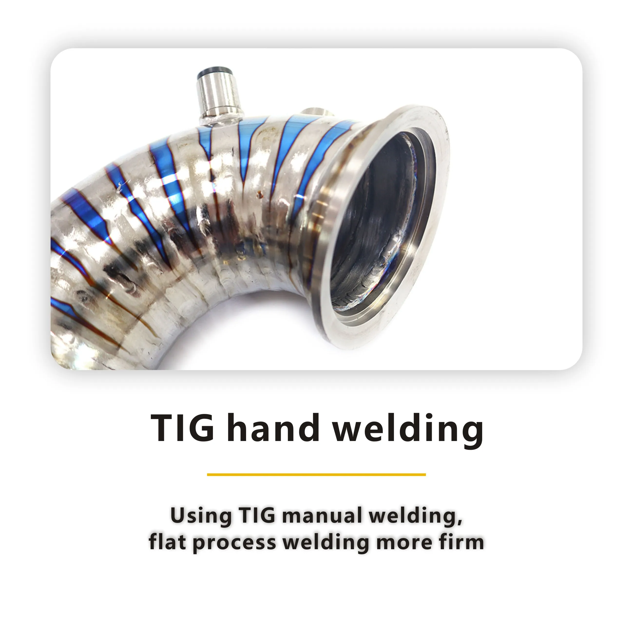 に適合する MG A45 Cla45 3インチターボキャタレスダウンパイプ排気