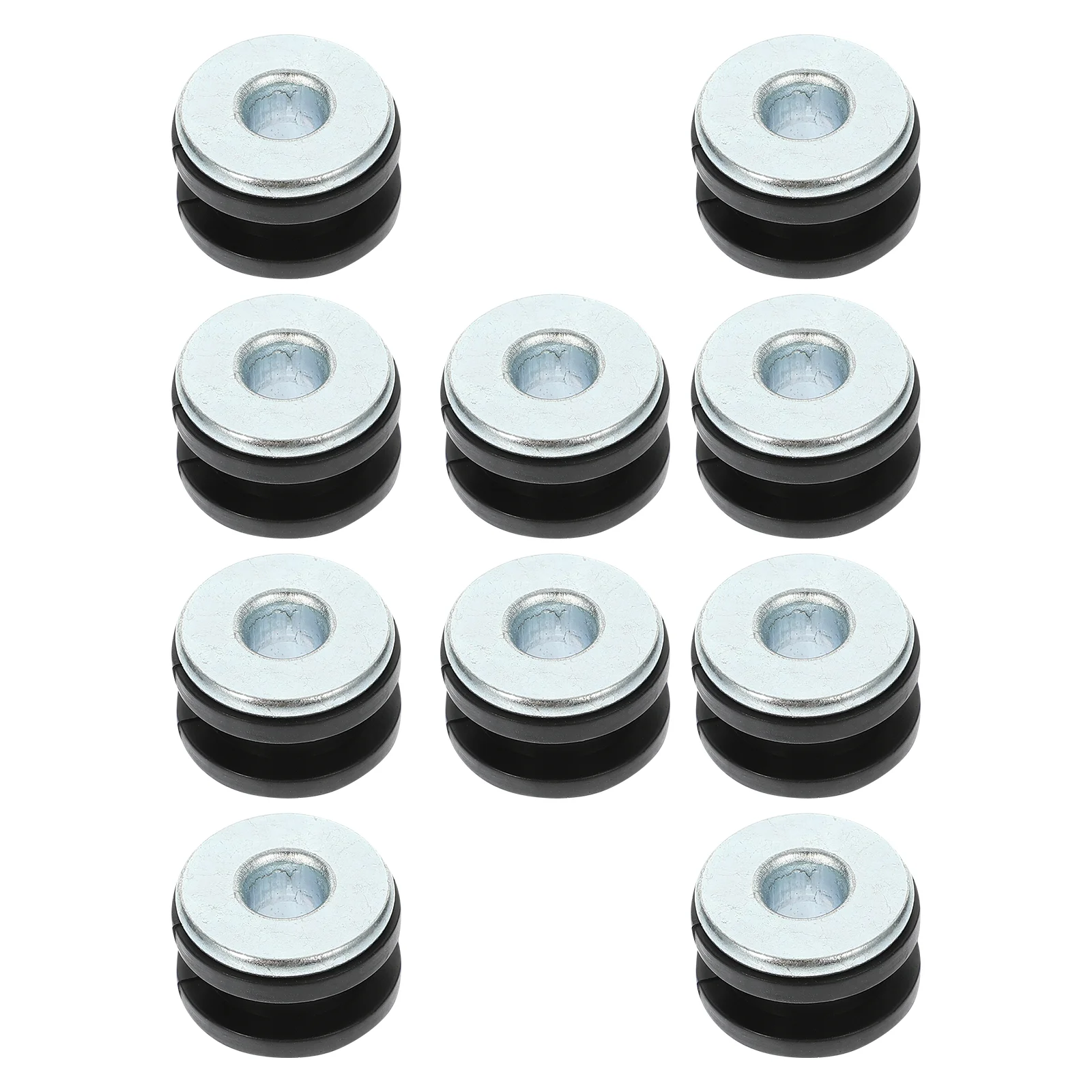 Rubber Pad Iron Mat Motorcycle Cushion Washer Shock Absorption Ring 200X200X125CM Anti Vibration Damper Damping Buffer
