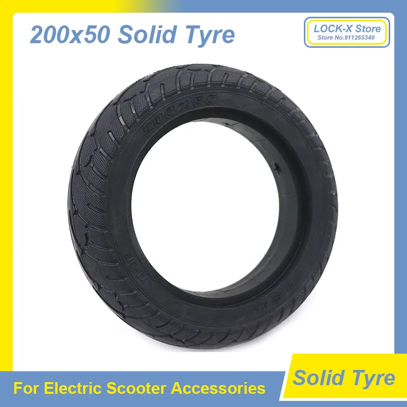 200x50 Solid Tire 8 Inch Electric Scooter Tyre 8X2T for Speedway Mini 4 Pro Hoverboard Electric