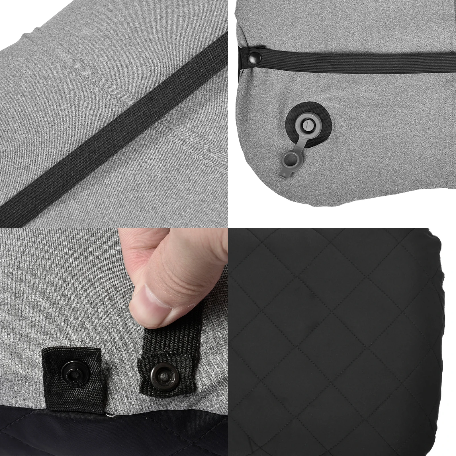 Ultralight Camping Pillow Iatable TPU Camping Iatable Pillow Convenient Outdoor Camping Portable Travel Napping Air Pillow 6