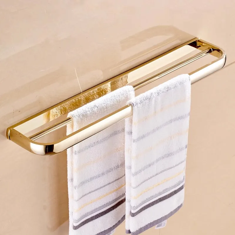 Tuqiu Brass Bathroom Accessories Gold Square Paper Holder Towel Bar Soap basket Towel Rack Glass Shelf bathroom Hardware bathroom hardware set bathroom hardware accessories