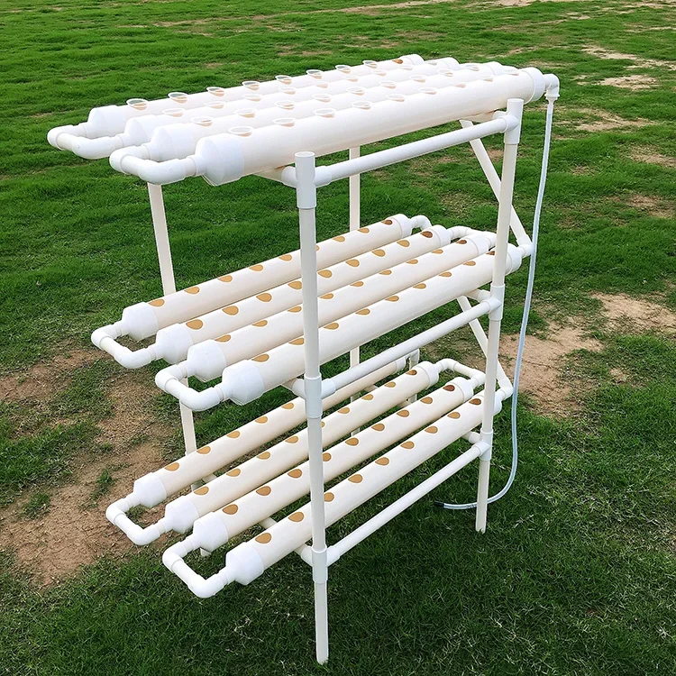 Soilless Cultivation Equipment Pipeline Hydroponic Vegetable Planter ...