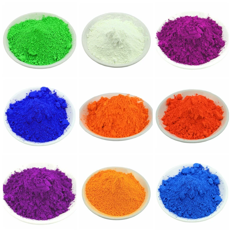 Mix 6 Colors Fluorescent Pigment Powder Neon Fluorescence Ultraviolet Reflect Powder Kit Colorants Resin Dye Jewelry Making Tool