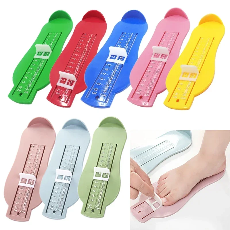 Baby Foot Measure Gauge Kids Foot Ruler Toddler Shoes Size Measuring Ruler Children Shoes Length Growing Fitting Tools,foot measuring ruler