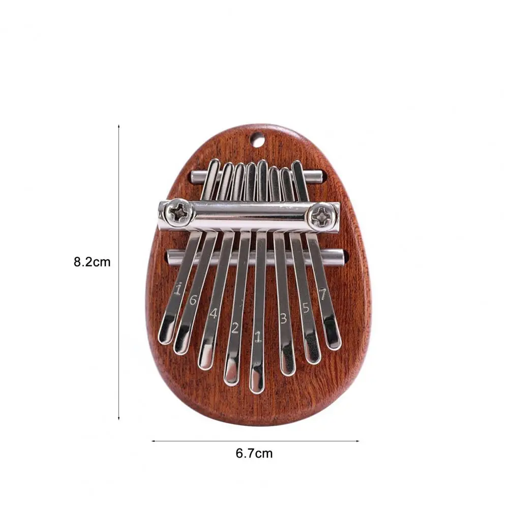 Kalimba Thumb Piano Compact Finger Thumb Piano Marimba Professional 8 Key Piano