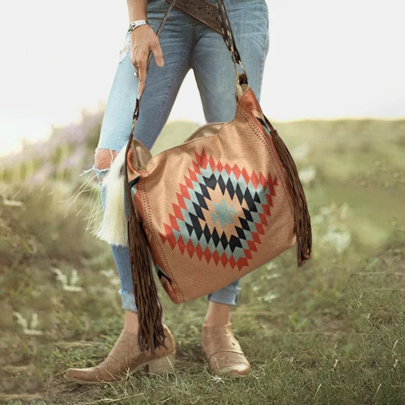 Woman Bags 2022 Hand-made Canvas Linen Women's Beach One Shoulder Bag Female Bohemian Style Sapce Quilted Bags Crossbody