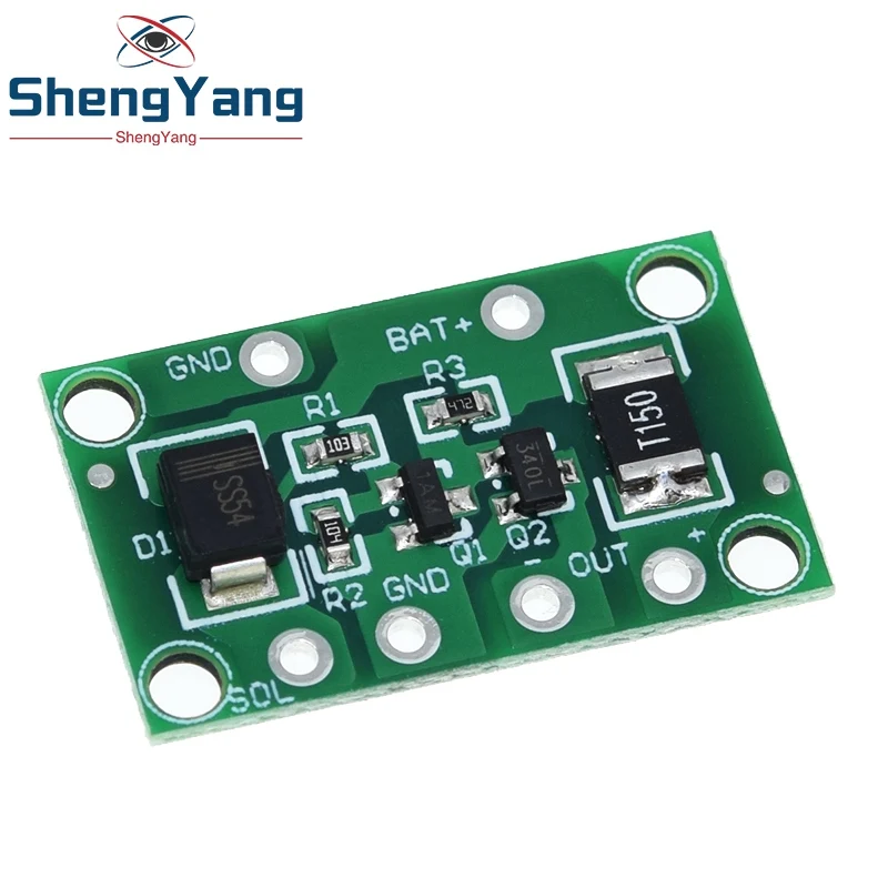 Regolatore solare 3.2V 3.7V 6V 12V 1A Controllo della luce Lampada da prato solare Lampada da paesaggio Interruttore Modulo controller caricabatteria - immagine 3