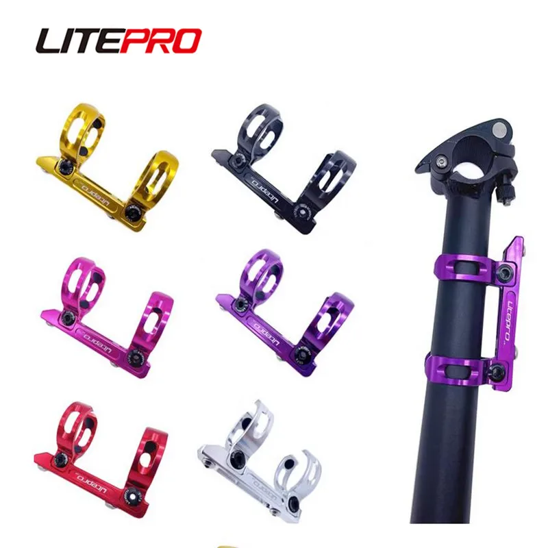 

Liteproelite 412 складной велосипедный быстросъемный стержень держатель для чайника из алюминиевого сплава держатель для бутылки с водой адаптер