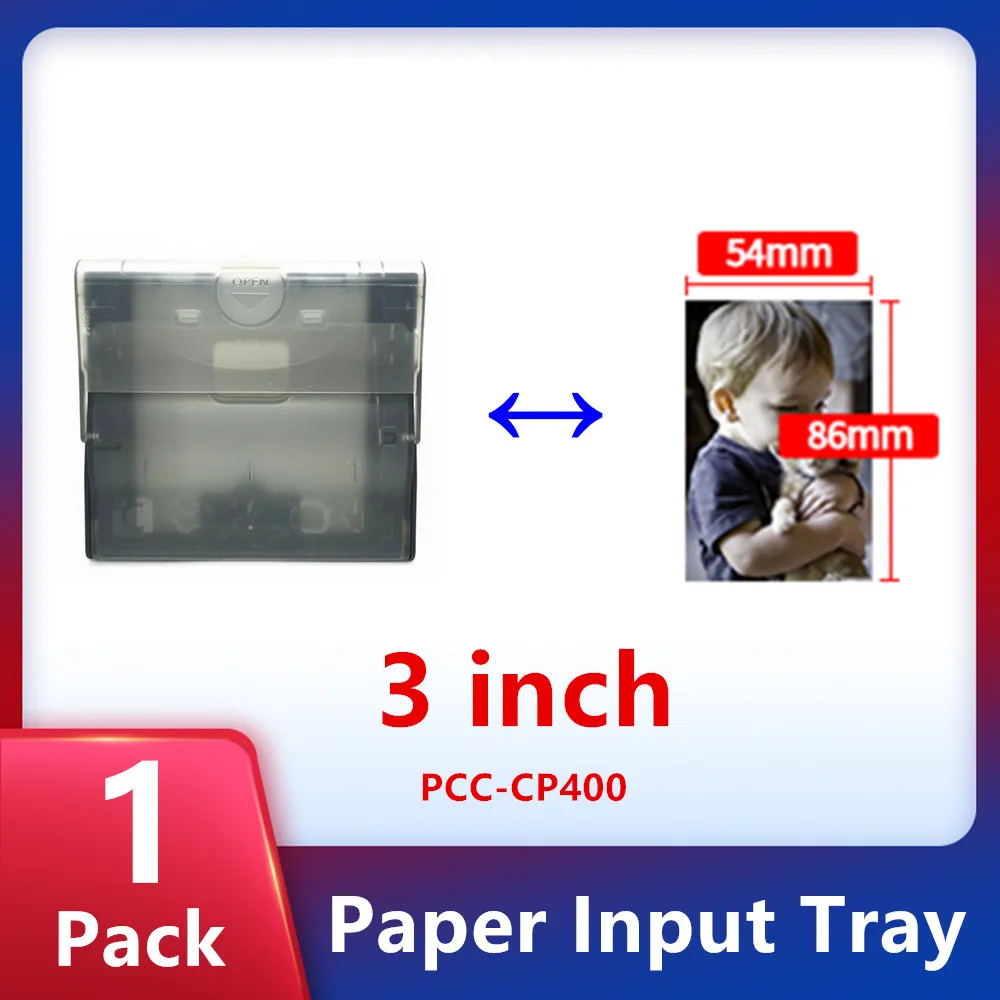 

3 inch Tray Paper Input C Tray Compatible for Canon Selphy CP1300 CP1200 CP910 CP900 CP1500 Photo Printer PCC-CP400 Pick up