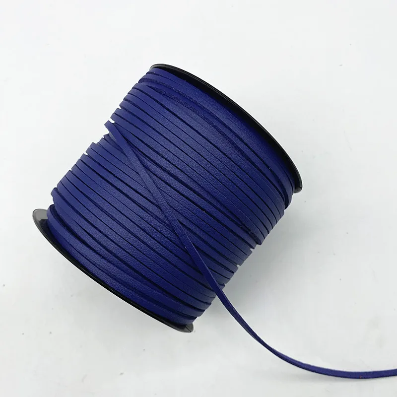 5yards 3mm Flat Faux Suede Braided Leather Lace Cord Korean Velvet Leather Handmade Thread String Rope for Jewelry Making leather cord,faux suede cord