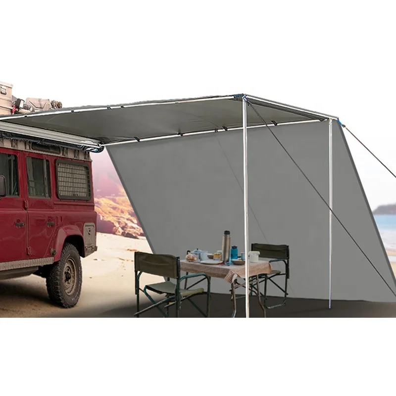 

DANCHEL OUTDOOR 2*3m car side awning with wall, tent 2m/3m extend cloth, roof top