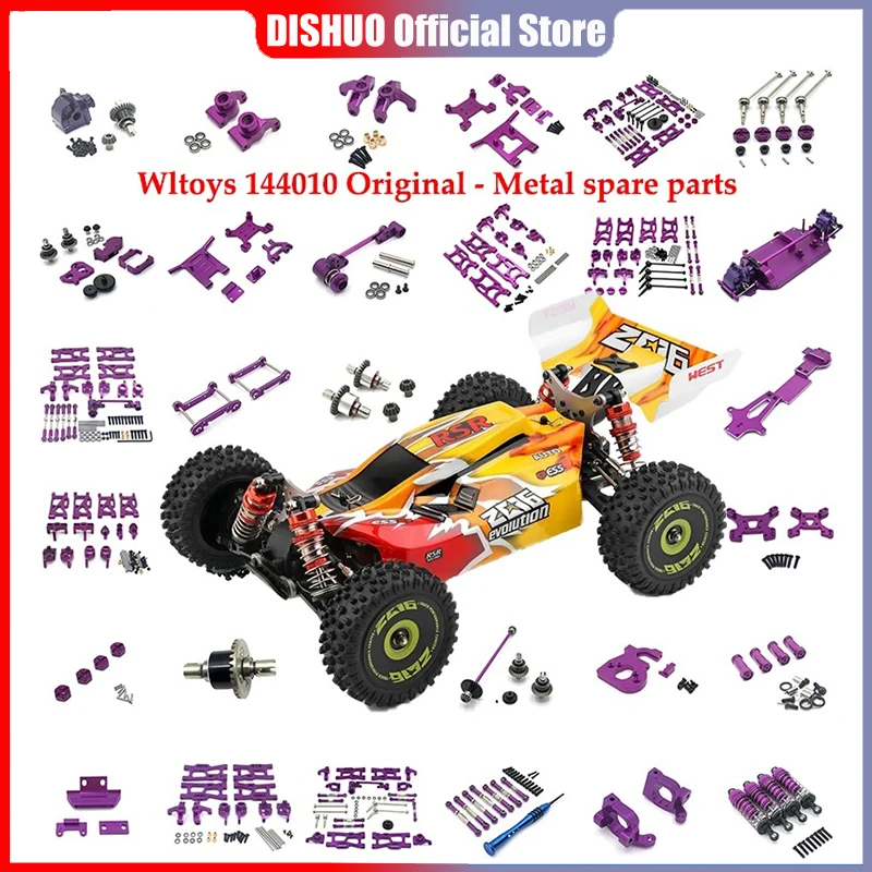 Wltoys 144010 144001 144002 124017-16-18 124019 RC 자동차 금속..