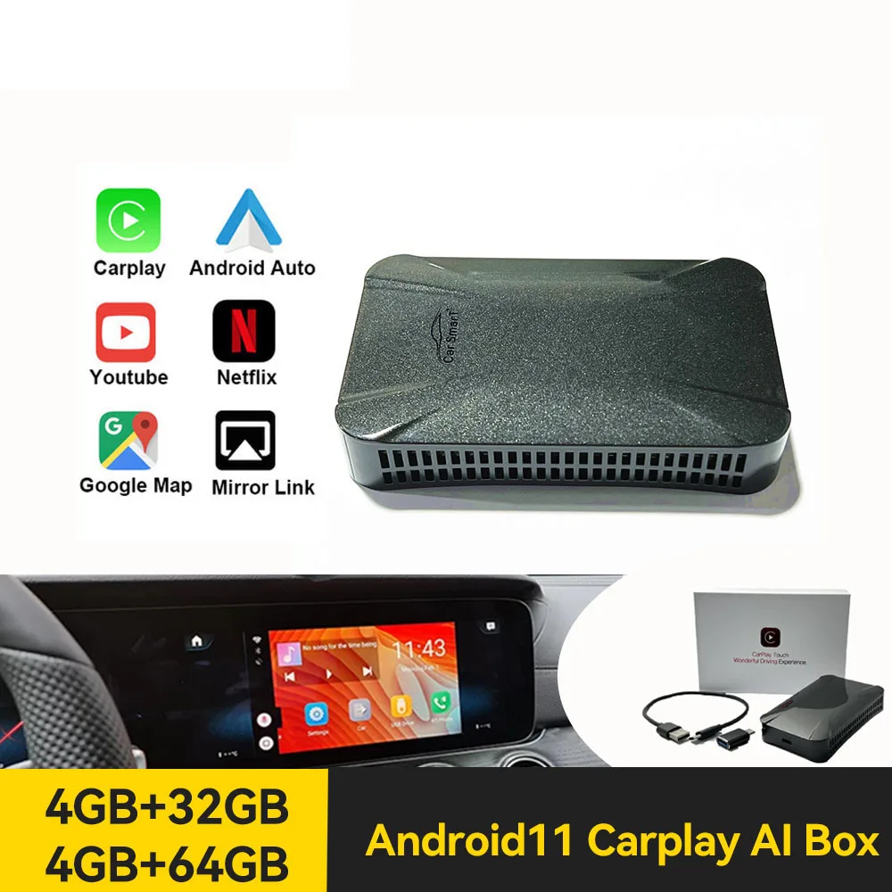  Carplay Ai  Youtube ȵ̵11  Wifi  Gps ڵ  4G 128G   ̵ ڵ  ٰ   Google Youtube