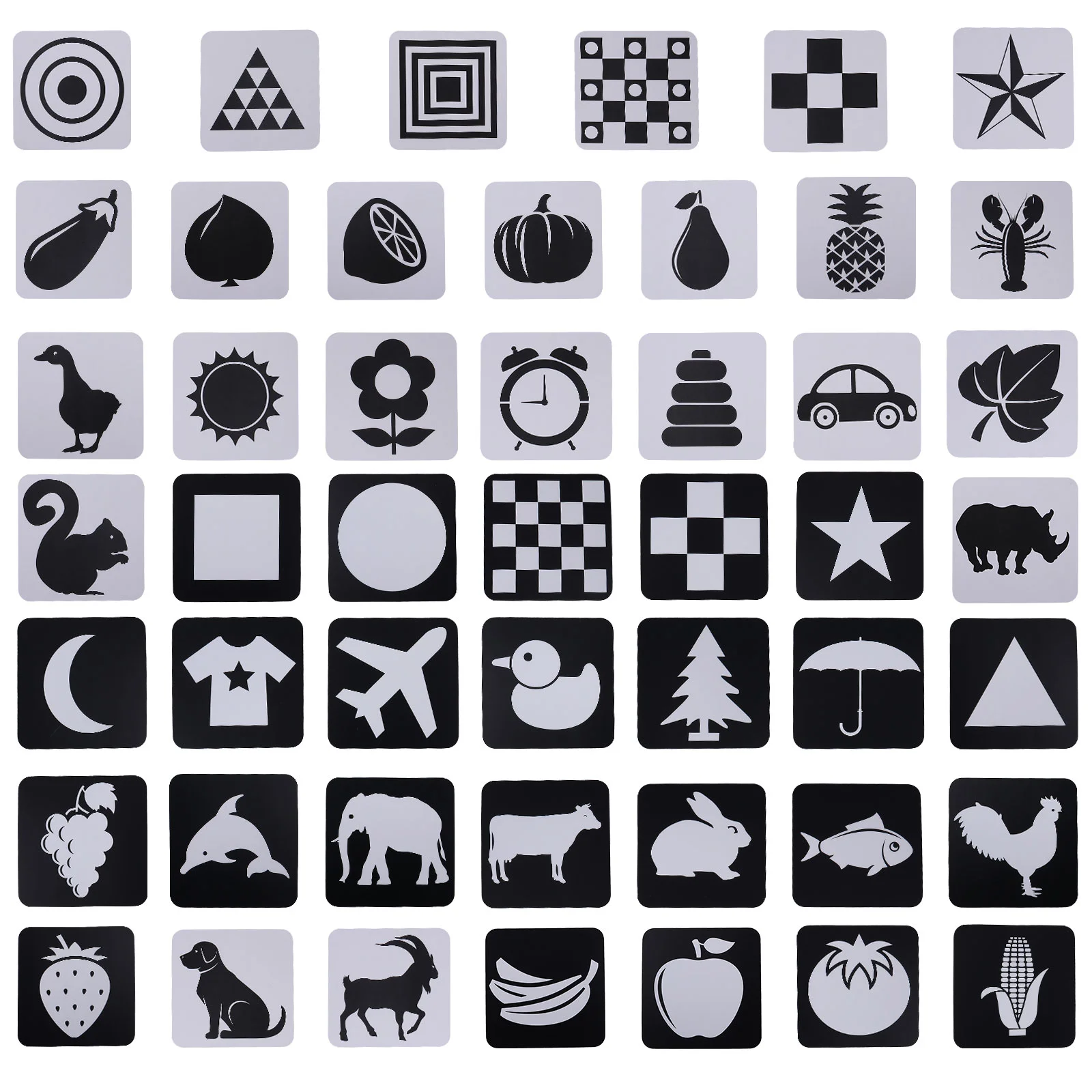 

Stimulus Card Educational Teaching Material Puzzle Toys Visual Stimulation Cards Suit