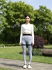 Adjustable Height Exoskeleton Wearable Seat Integrated Support Lightweight Special Work Fishing Stool Standing Worker Ideal Tool 2