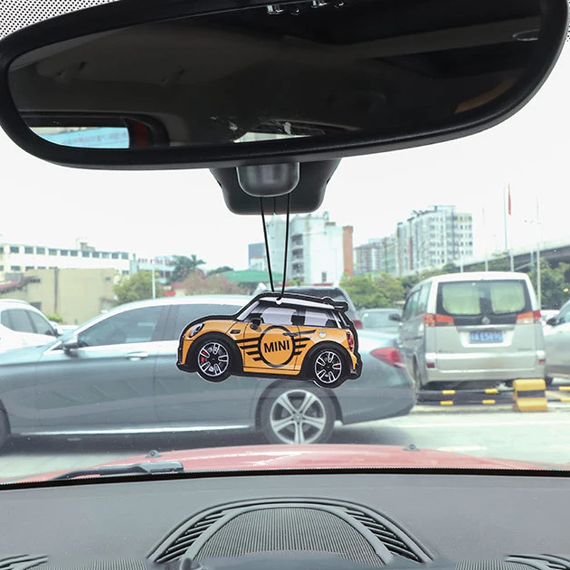 Car Decoration Accessories 1X Vehicle Modeling Car Interior Decor Scented Pendant for MINI Coopers ONE S JCW F52-F56 F60 R55-R56 R60 Countryman car decoration accessories car pendant car figurine ornament