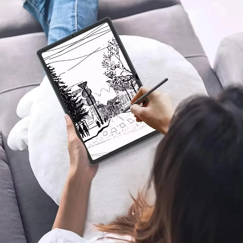 Premium Paper-Like Screen Protector for iPad Pro 12.9 - Anti-Glare, Ideal for Writing & Drawing, Easy Installation, Case-Friendly