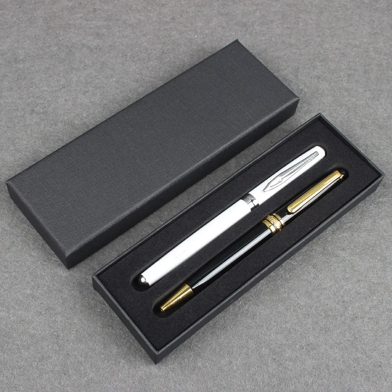 100Pcs Büro Doppel Stift Display Verpackung Boxen leere Geschenk Schmuck Verpackung Box Akzeptieren Individuelles Logo Stift Verpackung Box Papier fall – Detail 5