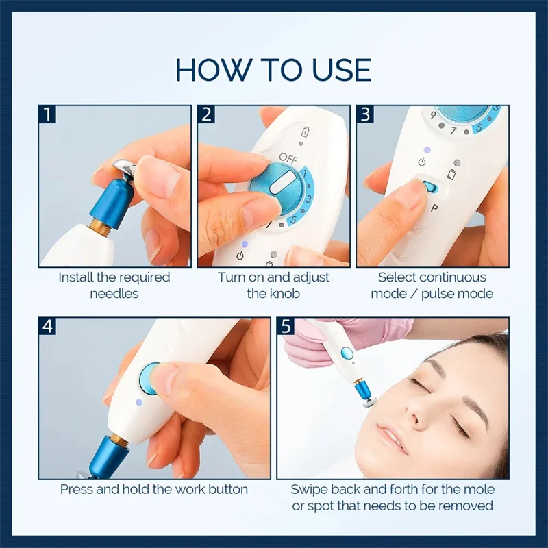 Fibroblast Original Plamax Cold Plasma Wireless Skin Tightly Acne Treatment Dark Age Skin Tag Blemish Removal Beauty Device 4