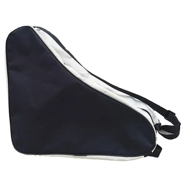 Borsa Per Pattini Da Ghiaccio E Rotelle - 3 Scomparti, Tracolla Regolabile, Nylon Traspirante - Foto 8