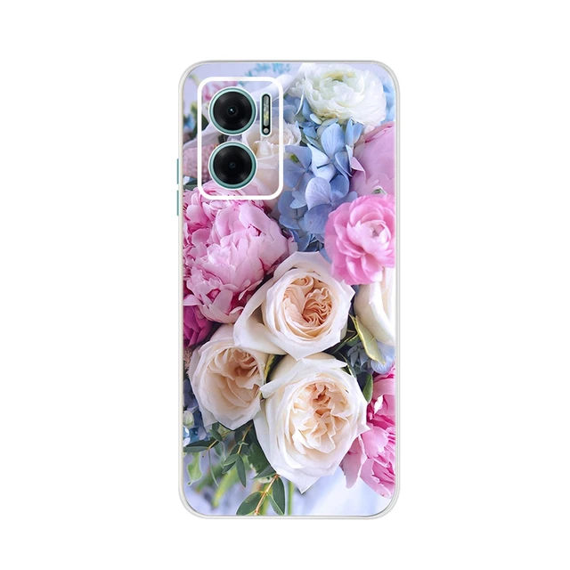 Xiaomi Redmi Note 11 Pro Plus 5G Case Marbled Flowers