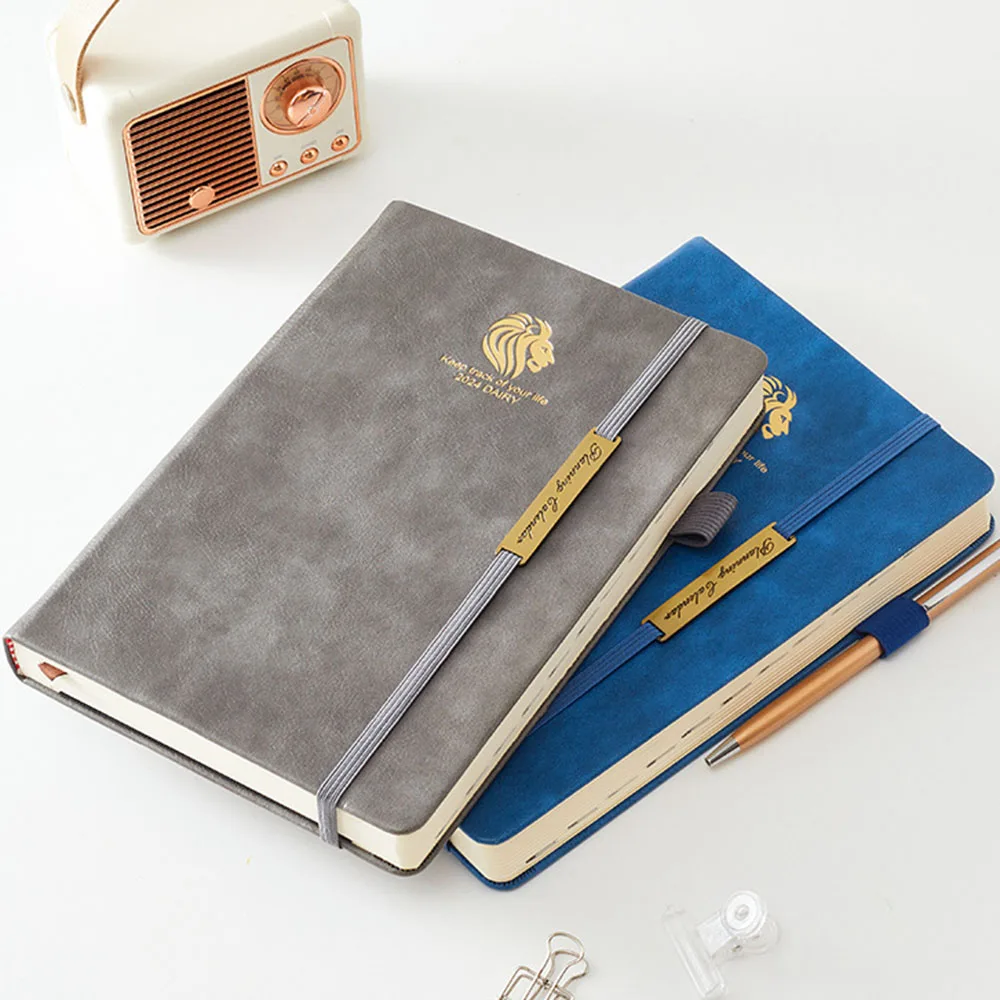 

Fashion Leather Cover Planing Books Multipurpose Journal Books for Adult Kids Boys Girls