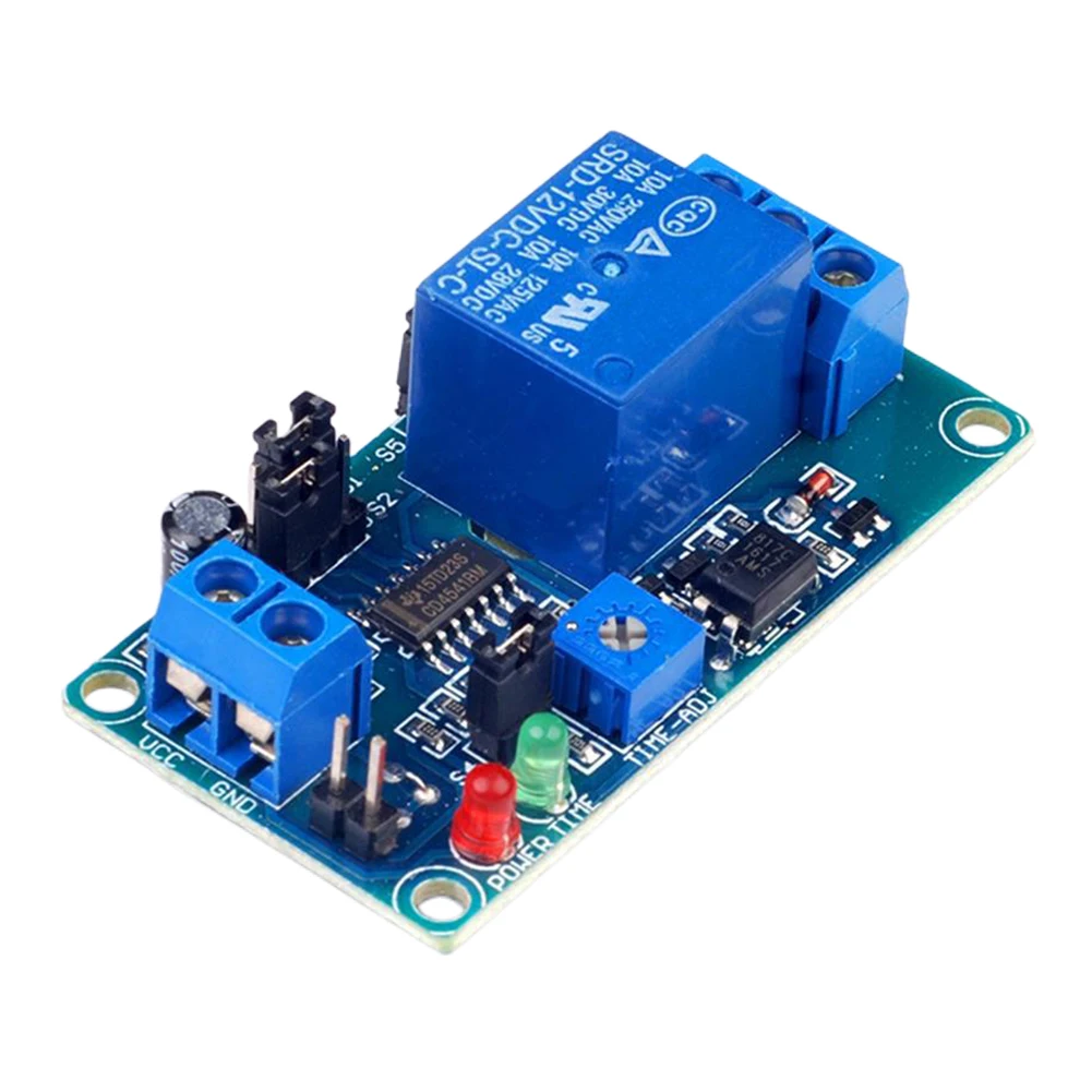 C25 12V Interruttore Della Scheda Di Distribuzione Trigger Relè Di Ritardo Trigger Di Tipo Normalmente Aperto Max 250 Vac10A/30V Dc 10A