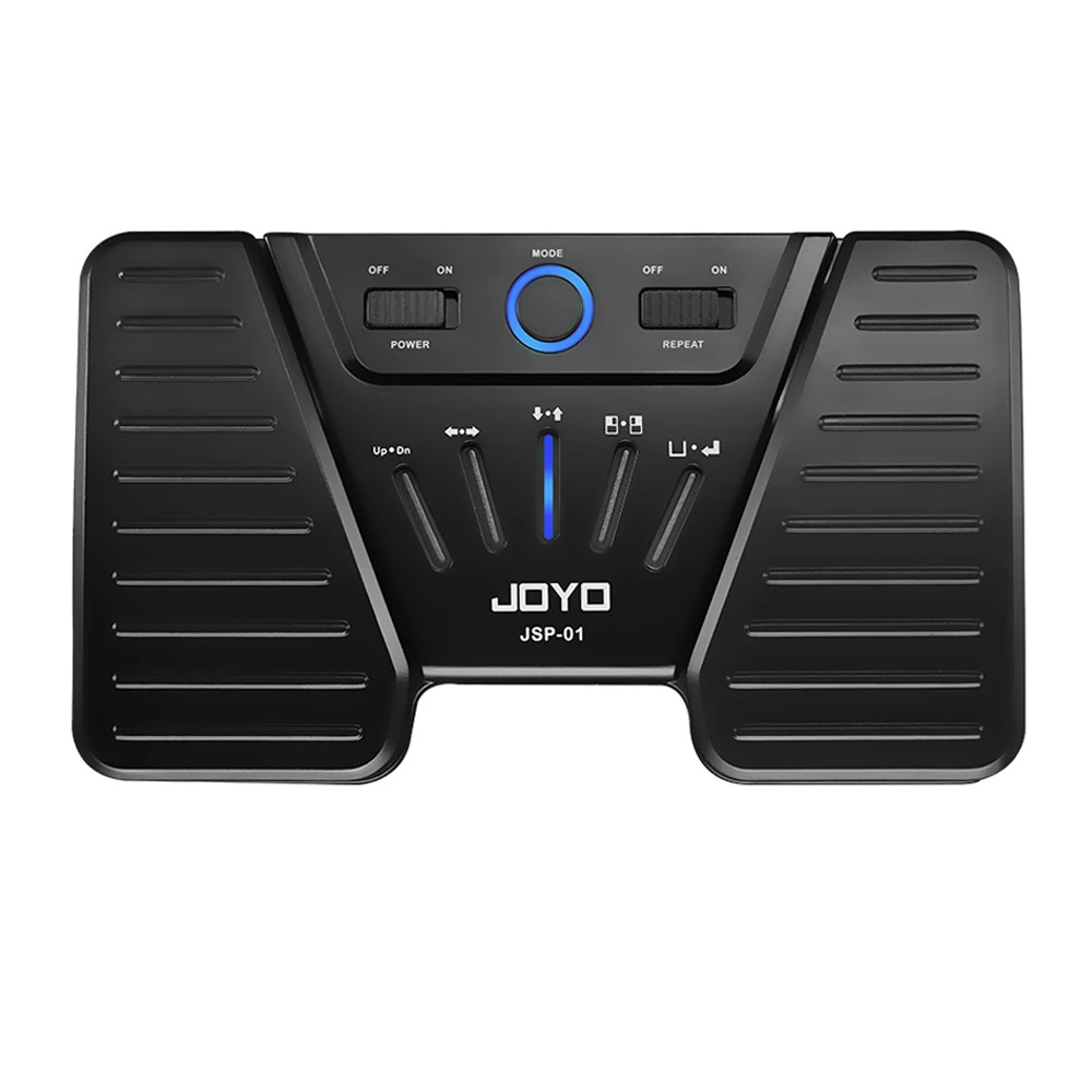 JOYO JSP-01 Wireless Page Turner Pedal Rechargeable Bluetooth Music Page Turner for iPad Tablets Android iOS Phones Keyboard