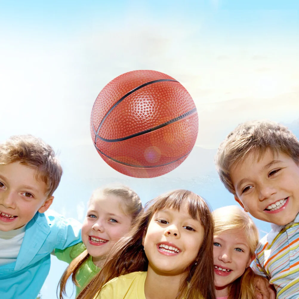 Mini Basketball Supplies Pool Toys Children Beach Students Rubber Party Inflator