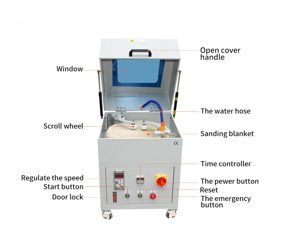 Cellphones Glass Repair Polishing Machine Scratch Removal Mobile Phone Screen Polish Machine