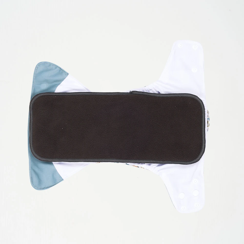 Cloth Diaper Insert Cloth Diaper Liners 5PCS Bamboo Charcoal Inserts Washable Reusable Cloth Diaper Inserts