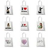 Thank U Shopping Bag Ariana Grande Graphic Shoulder Bags Female Large Capacity Handbags Students Girls Cute Printed Casual Totes 1