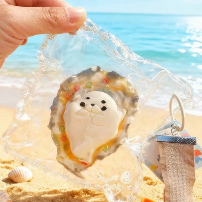 Adorable Cartoon Seafood Squishy Toy - Slow Rebound Silicone Decompression Gift
