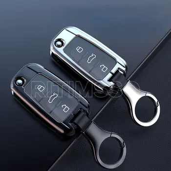 3 pulsanti in lega Tpu Remote Flip guscio chiave auto pieghevole per MG GS Roewe MG7 GT GS 350 360 750 W5 - 3 pulsanti in lega Tpu Remote Flip guscio chiave auto pieghevole per MG GS Roewe