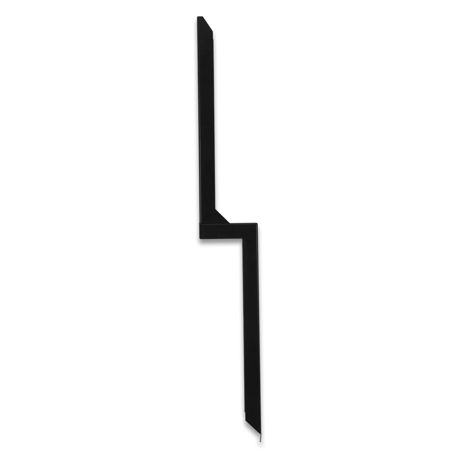 4Pcs Fence Post Repair Stakes with Fixing Screws, Fence Back Support Kit, Pointed Head Tilted Broken Wood Post Repair Tool
