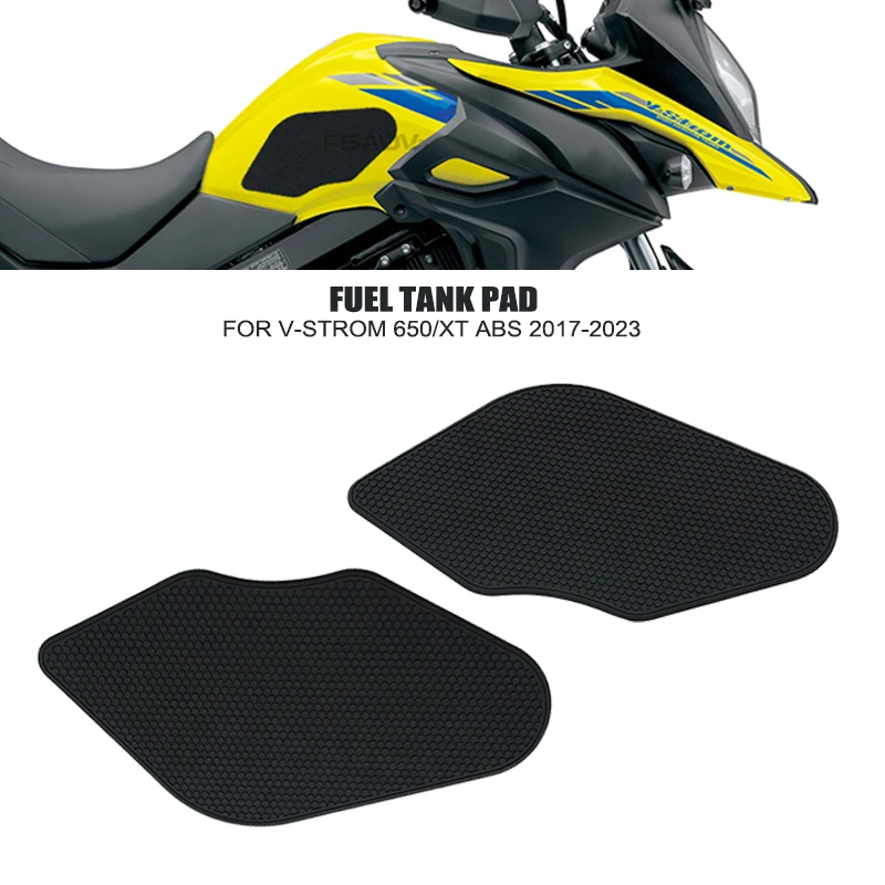 Protection Bouchon Essence Résine 3D Compatible Suzuki V-STROM 650 2017-2023 GP-862 - Blanc