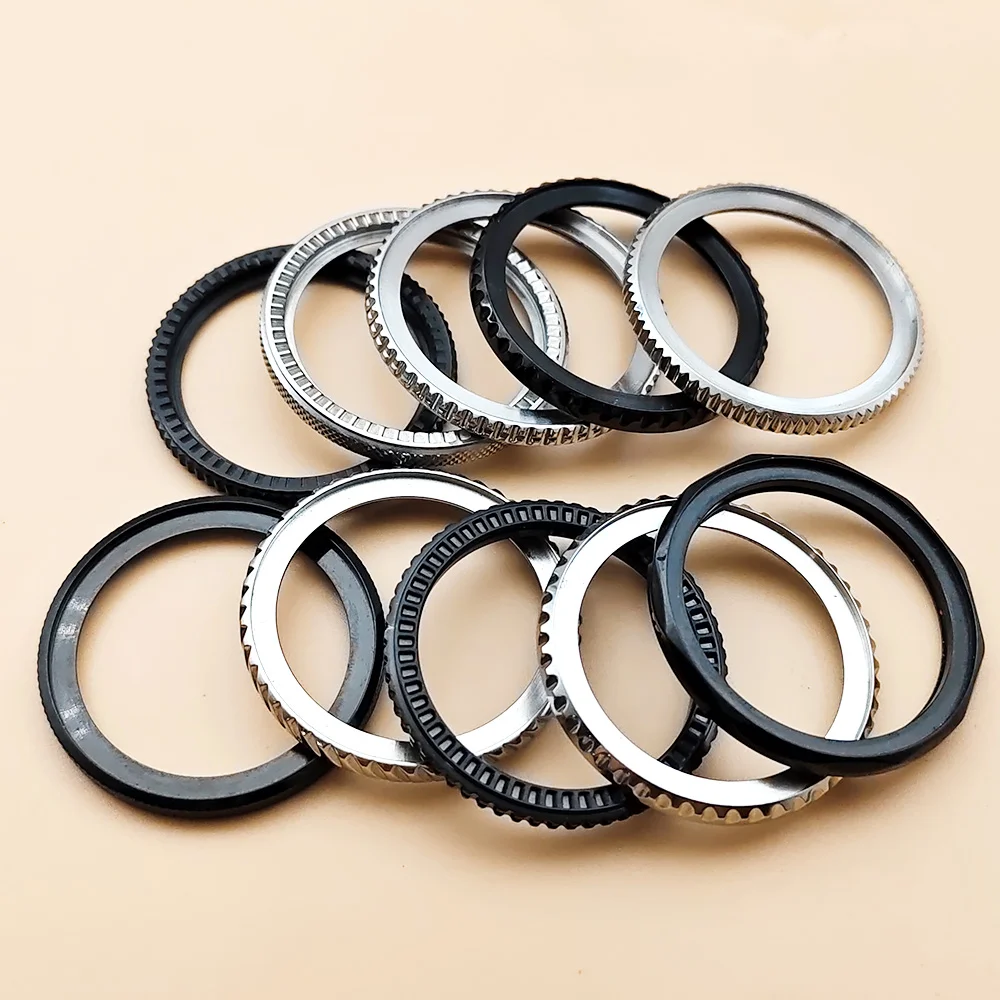 Customized 41mm Steel Bezel with Rotating Mechanism and Spring Click Parts
