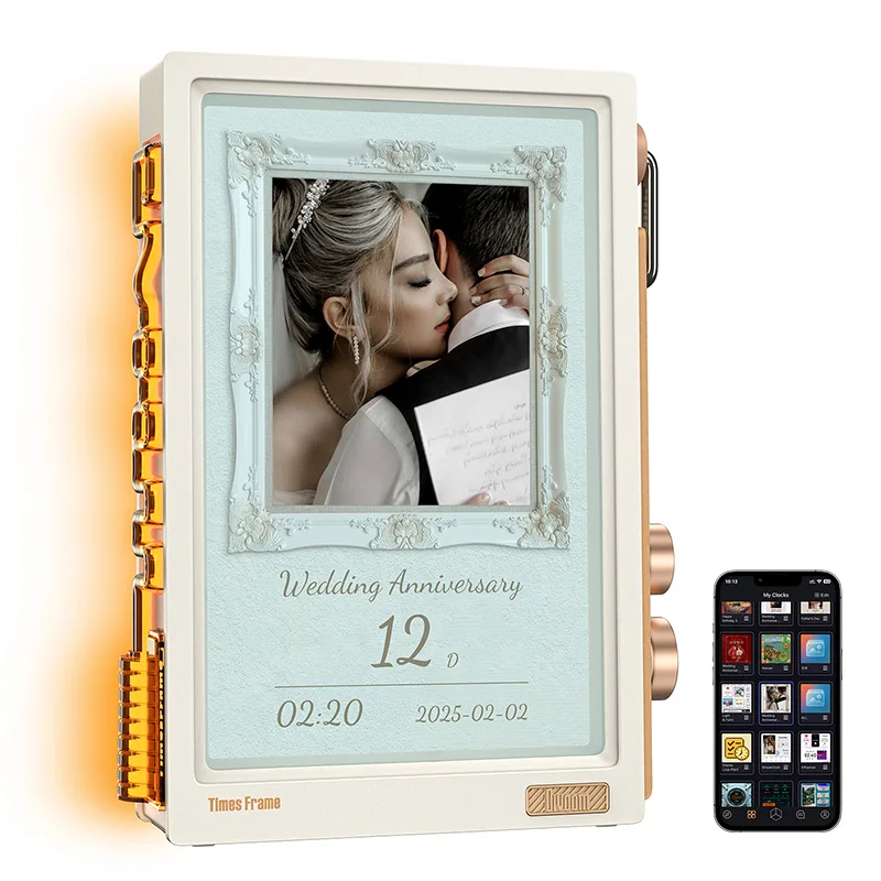 Divoom Times Frame デジタルフォトフレーム Divoom Times Frame Digital Picture Frames