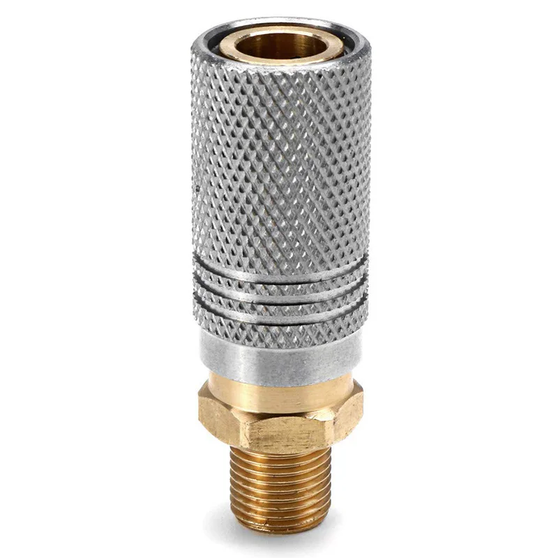 Metal Extended PCP Air Charging Quick Release Adapter Socket 1/8 BSP Tool Accessories