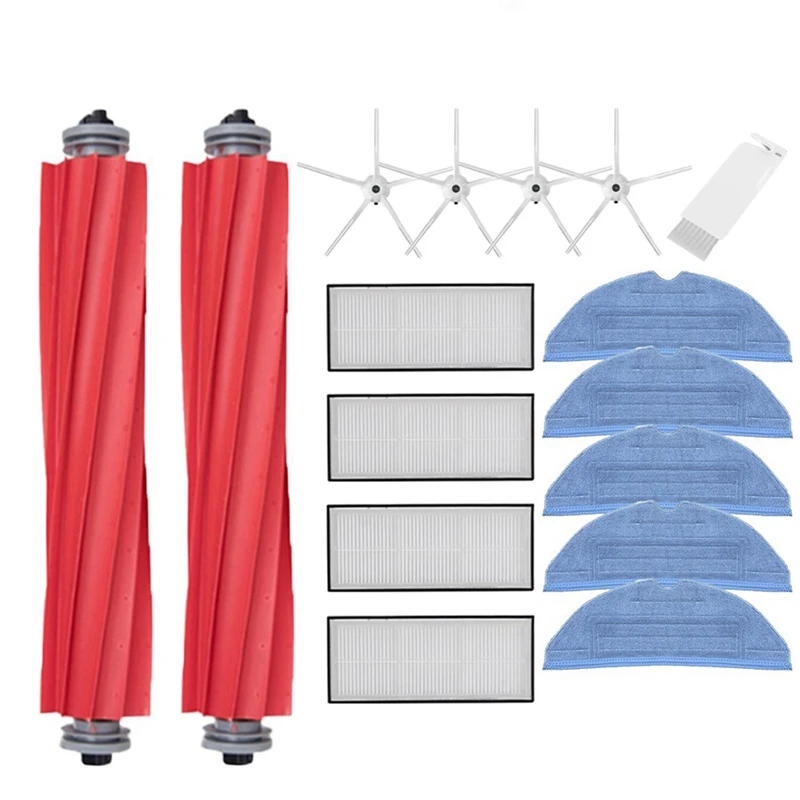 

Фильтр НЕРА Для Xiaomi Roborock T7S T7plus T7splus S7, сменная ткань для мытья, 16 шт., аксессуары