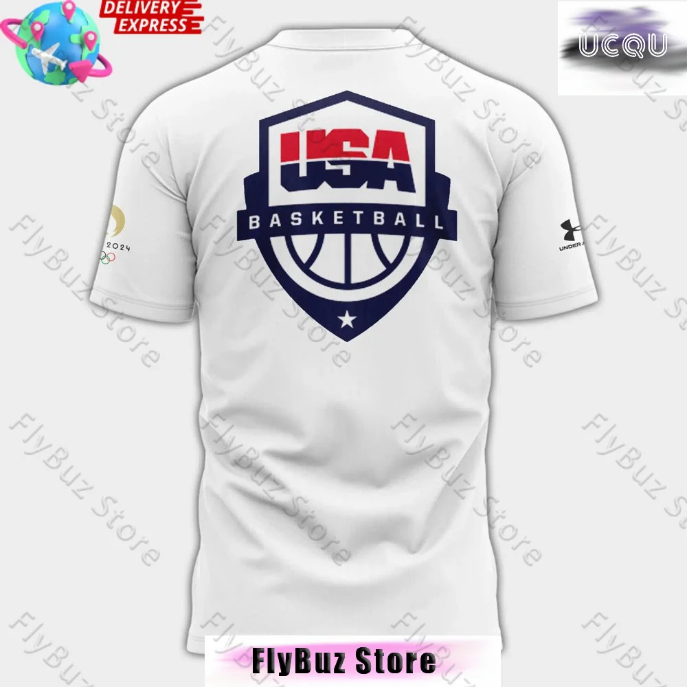 Basketball T-Shirt Men Children Adult Paris USA Special Edition Training Suit Quick-Drying
